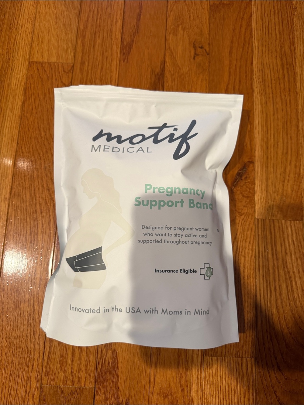 Motif Medical Pregnancy Support Band - White